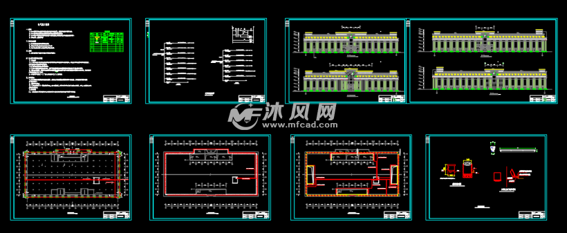 某建筑大楼外墙亮化设计图纸