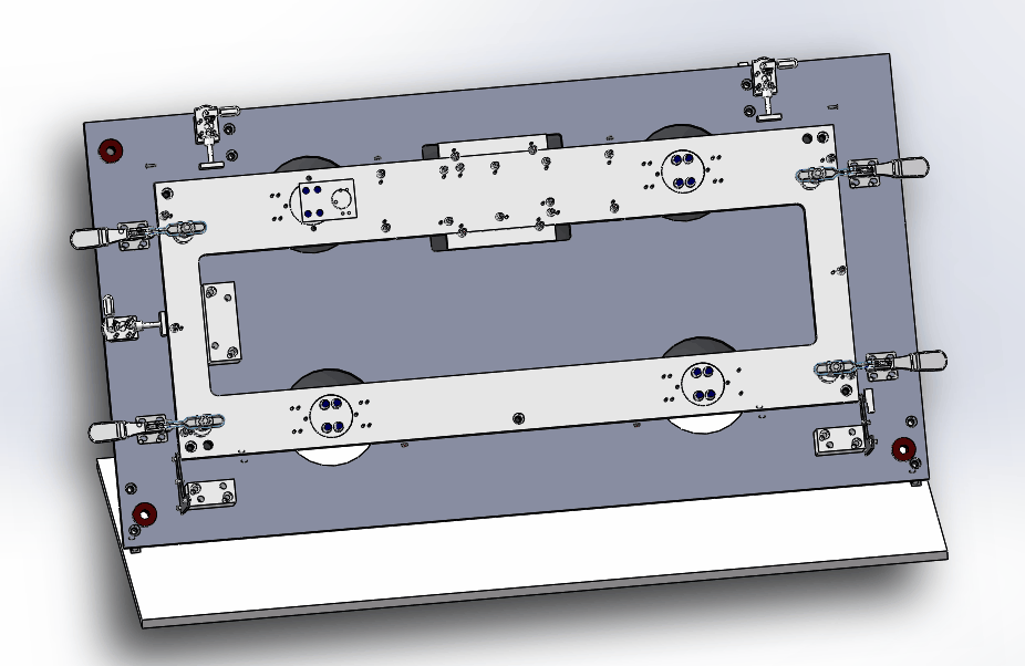 位置度检具三维
