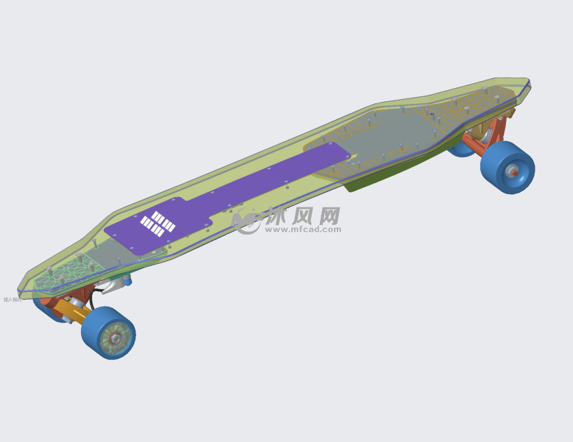 电动滑板车平衡车结构设计