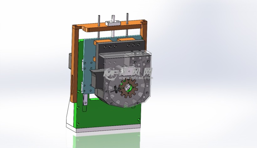电池滚轮安装组件