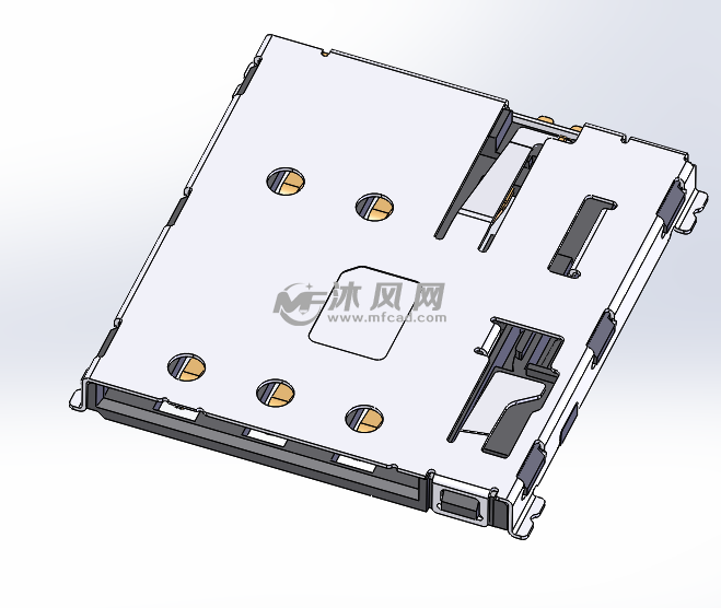 sim卡槽模型4ff卡