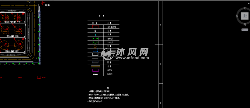 總平面佈置圖的圖例