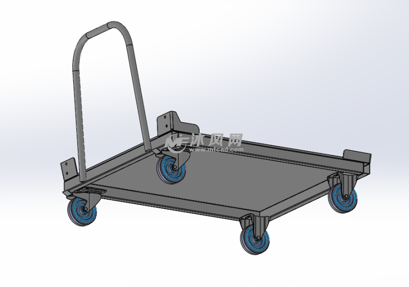 3d拖车模型设计