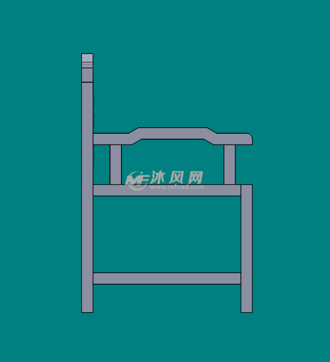 实木榫卯结构椅子