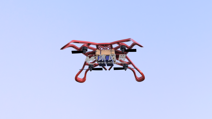 无人机3d模型设计