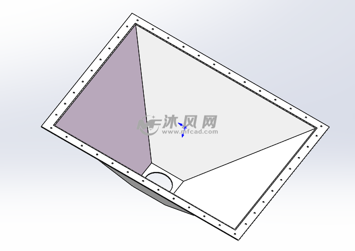 斜插式滤筒除尘器三维 - 通用设备图纸 - 沐风网