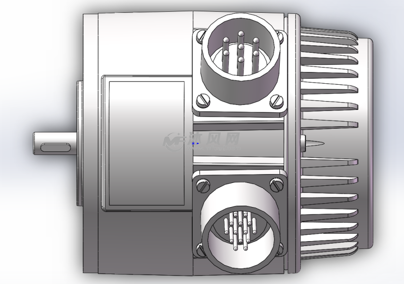 伺服电机模型设计
