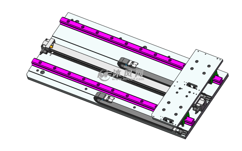 双工位气动滑台组