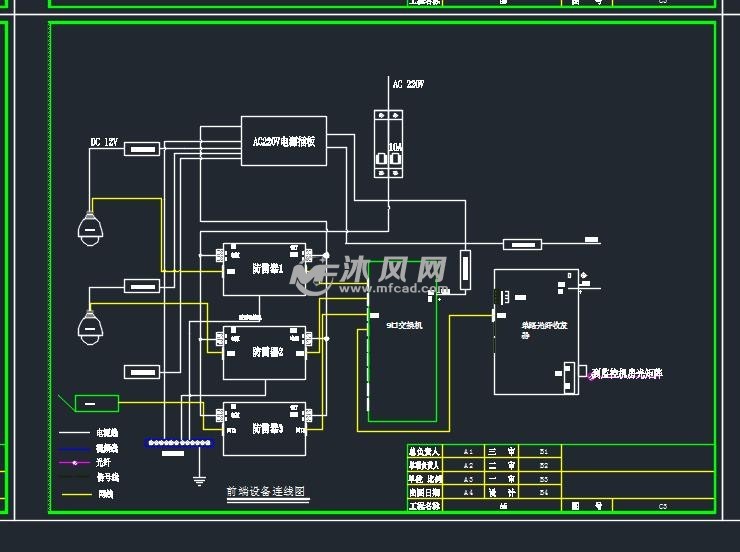 监控设备安装施工图集