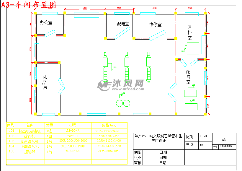 车间布置图