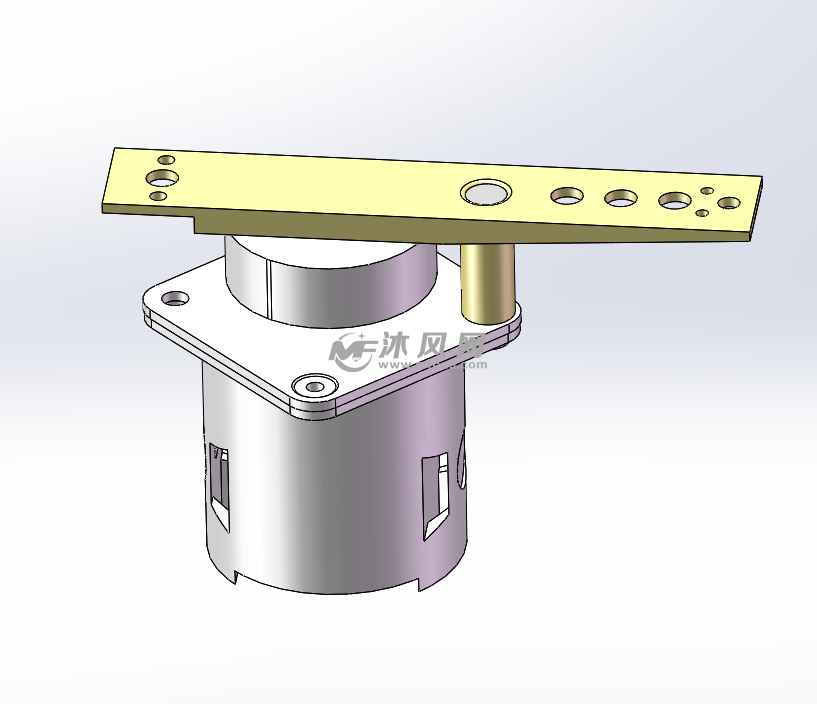 摆动电机摇摆机构模型