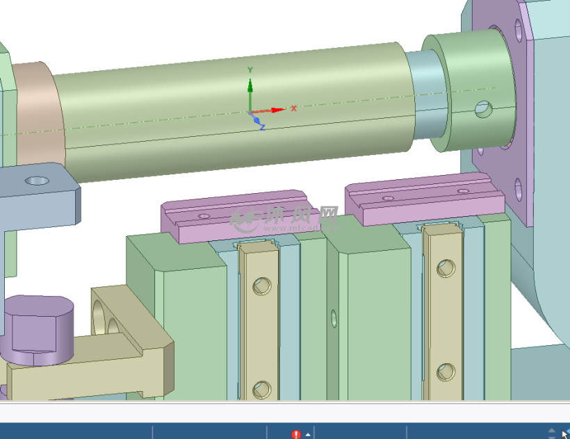 左右侧动力联动轴安装示意图