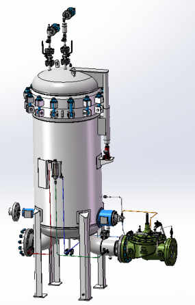 立式水分离器图纸合集的封面图