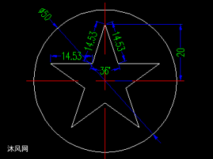 五角星卡件冲压模具设计