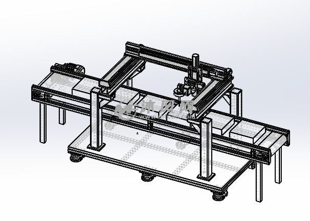 激光点焊机三维 - 机械加工图纸 - 沐风网