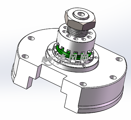 齿轮压力淬淬火夹具