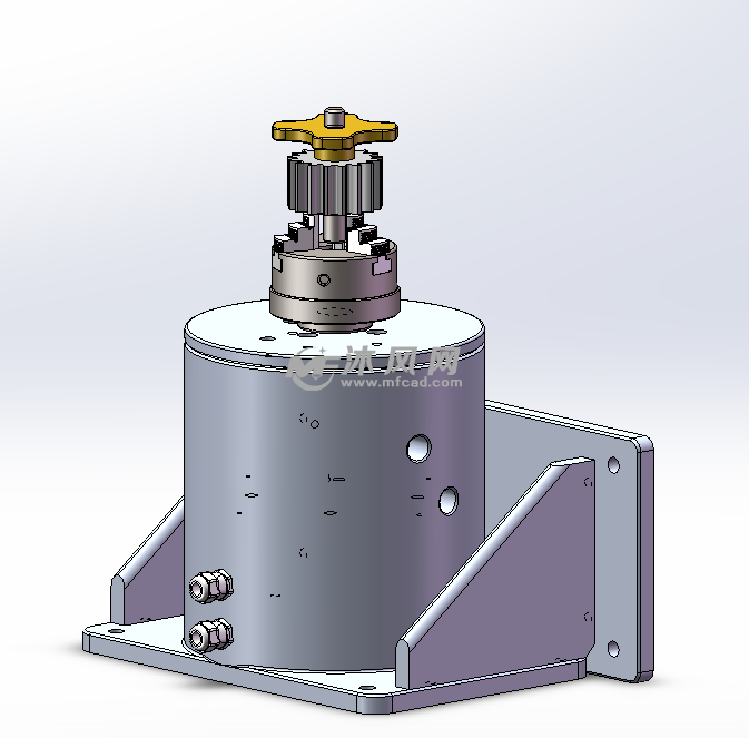 齿轮缺陷检测旋转机构