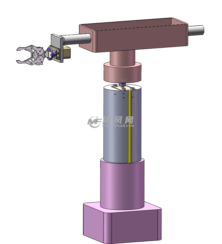 圆柱坐标机器人