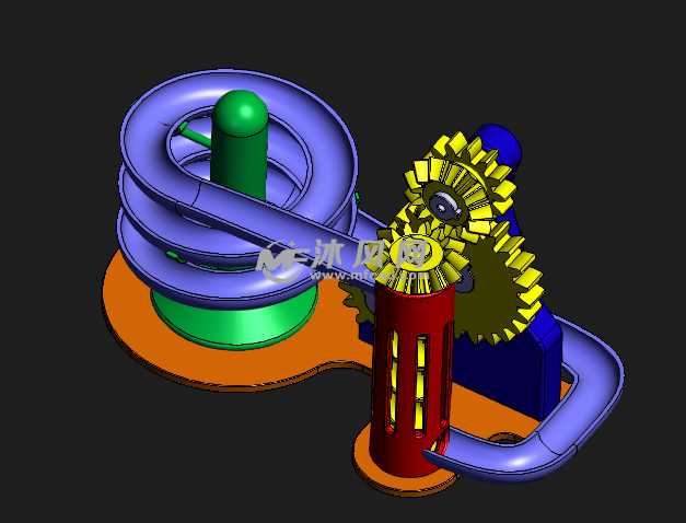 齿轮玩具模型图