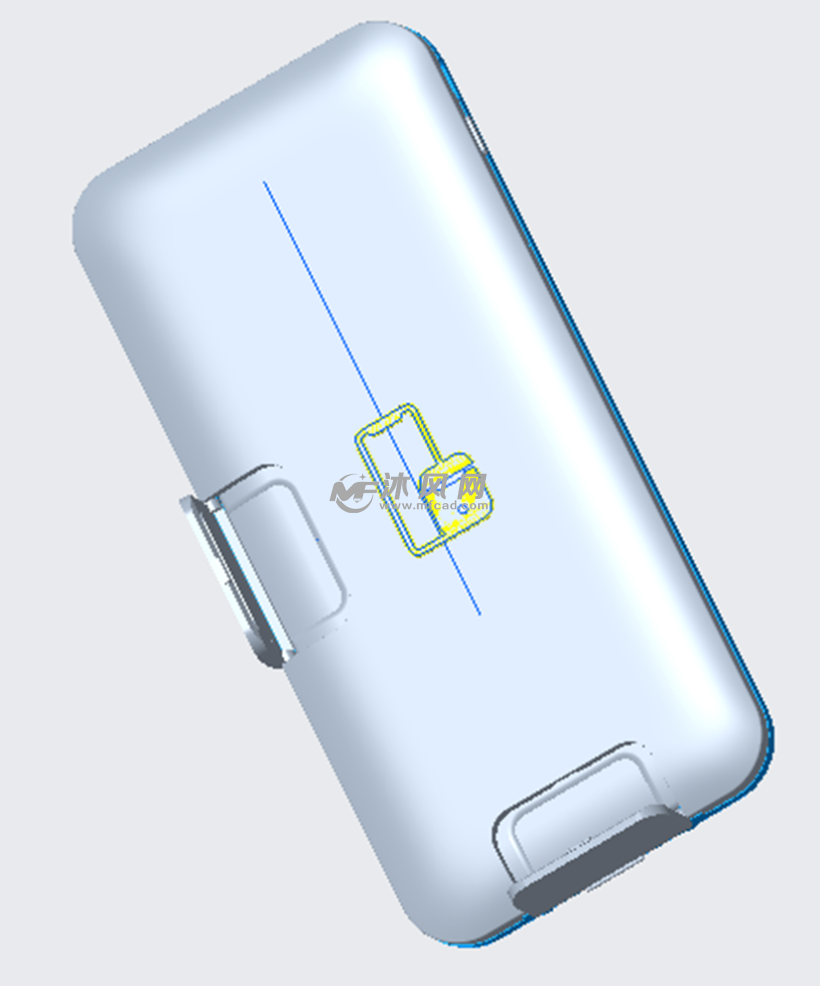 移动电源前视图