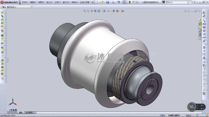 罩套两端面弹性车用心轴