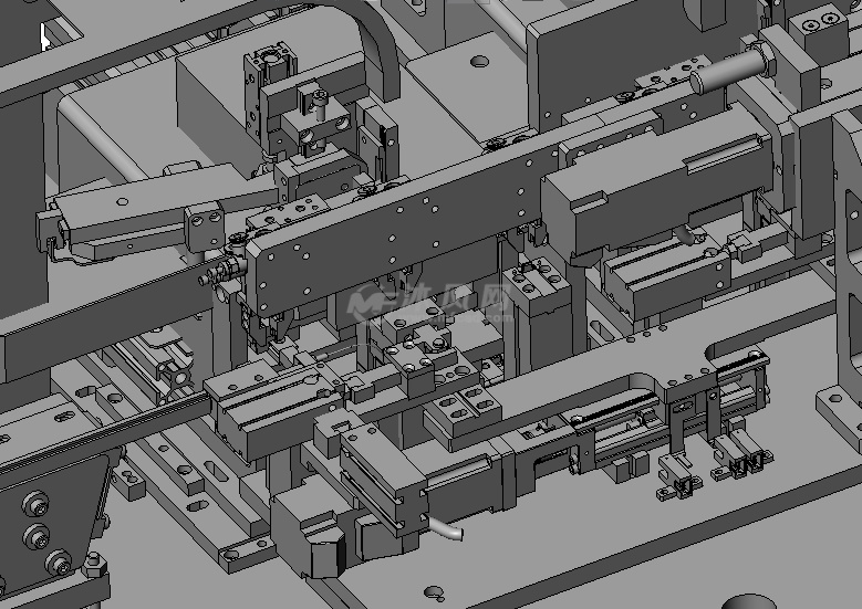 usb全自动插端机 - 电子产品制造设备图纸 - 沐风网
