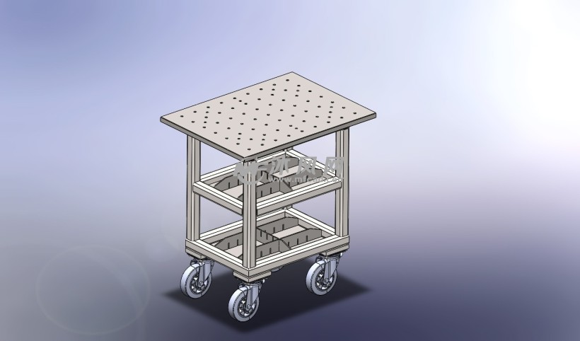 雙層工具車設計