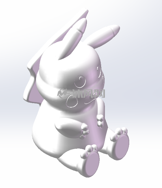 皮卡丘3d设计