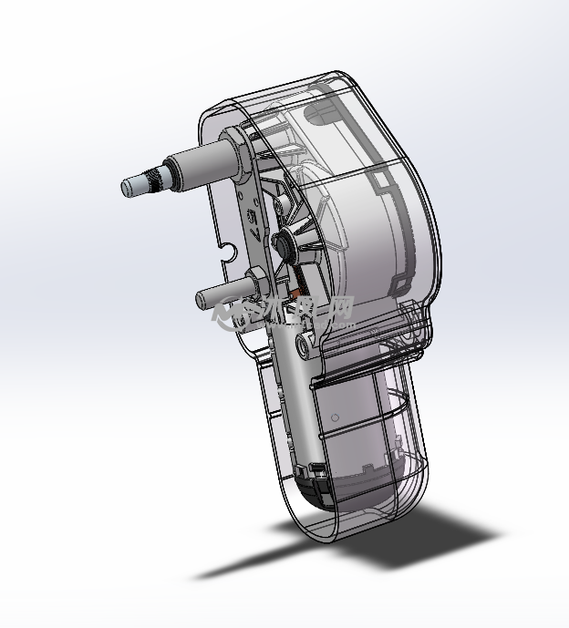 摆动马达设计 - 电机图纸 - 沐风网