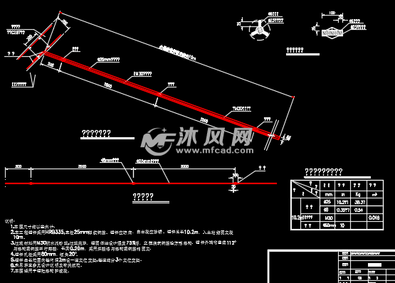 地质灾害处理格构锚杆边坡支护设计图