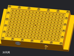 cnc真空吸盘设计 - 液压及气动元件图纸 - 沐风网