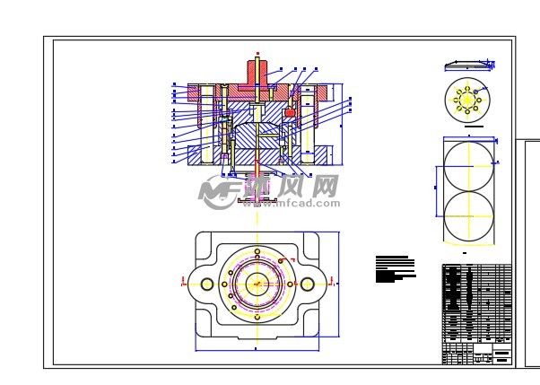 模具设计平面图图片