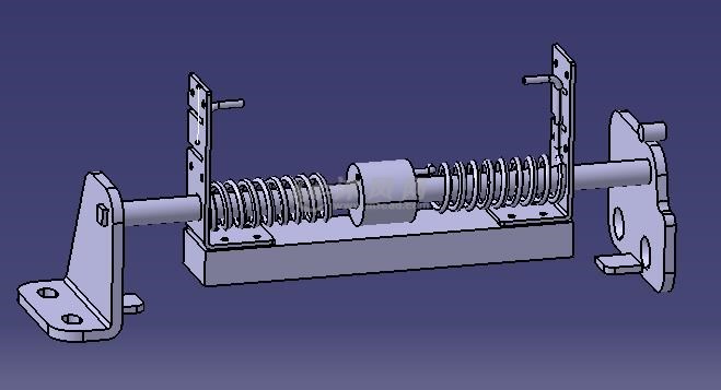 旋转小靠背旋转结构