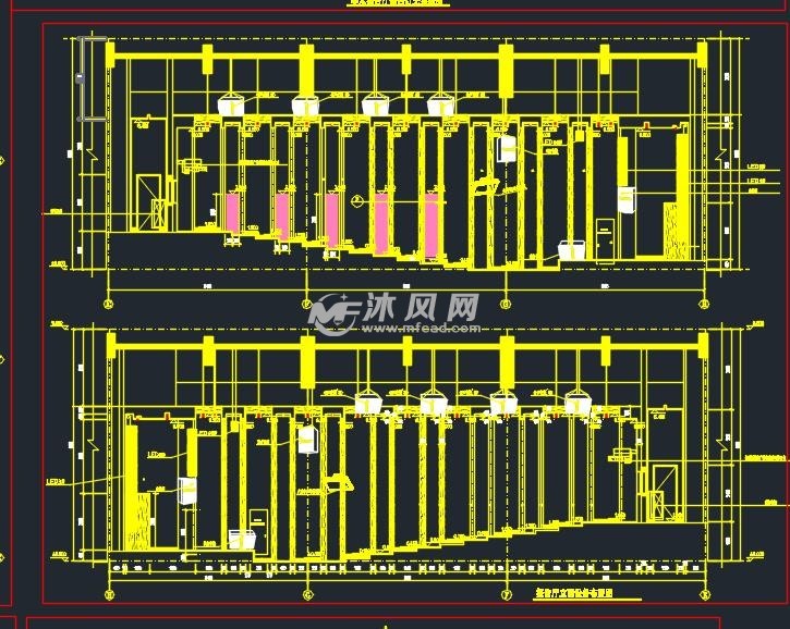 报告厅立面设备布置图