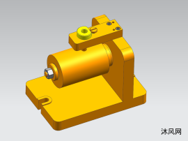 轴套钻孔夹具设计(cad ug三维)