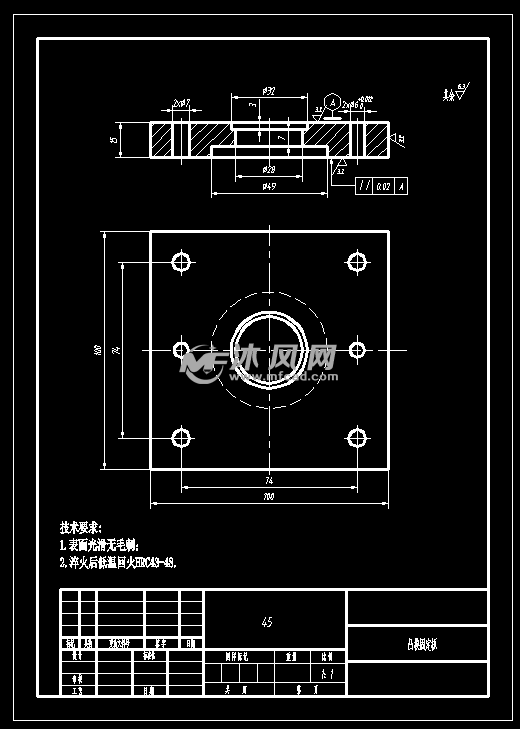 q235 1mm 大批量 墊圈複合模(cad ug三維)圖紙包含cad裝配圖,零件