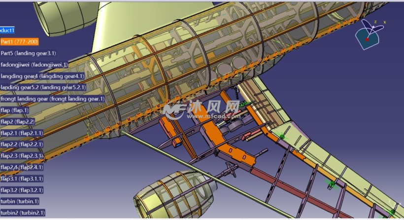 777-200型客机 - 航空航天图纸 - 沐风网