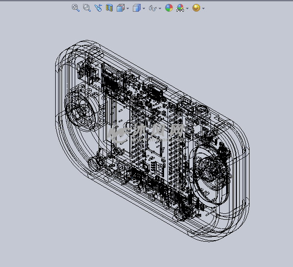 一款经典的游戏机设计模型