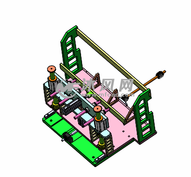 贴胶头移载伸缩机构
