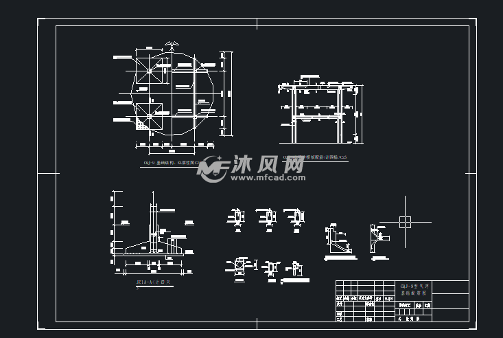 基礎配筋圖