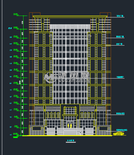 工商管理办公大楼完整设计图