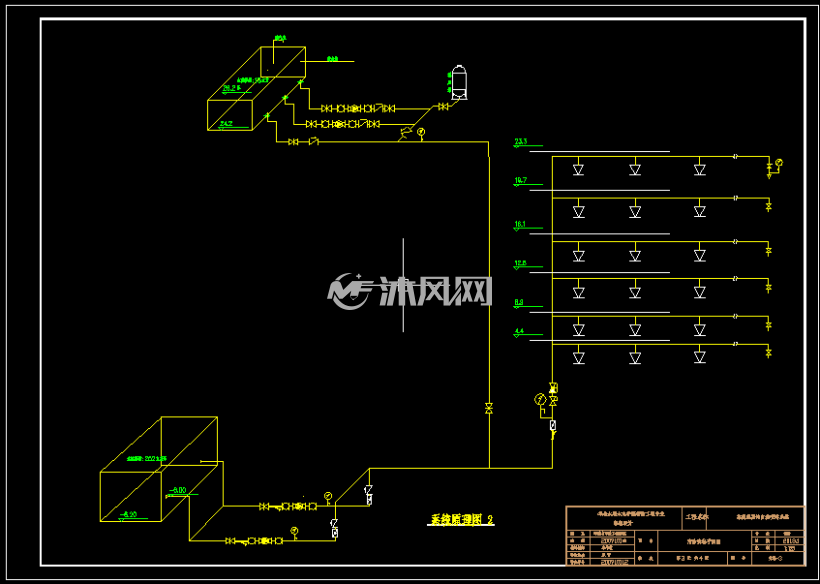 某建筑自喷系统设计图纸