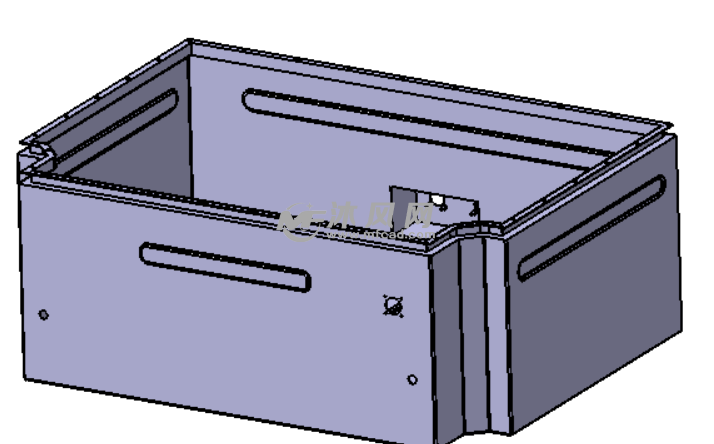 箱体焊接总成图