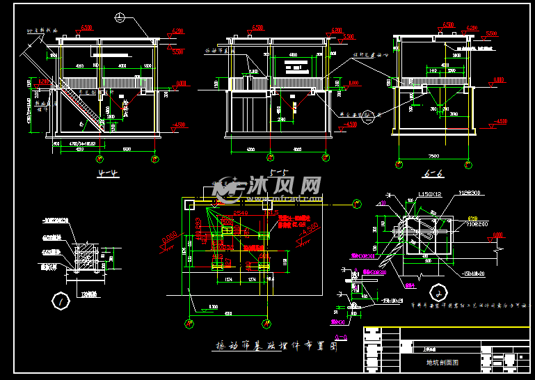 某耐火材料厂上料系统结构设计图