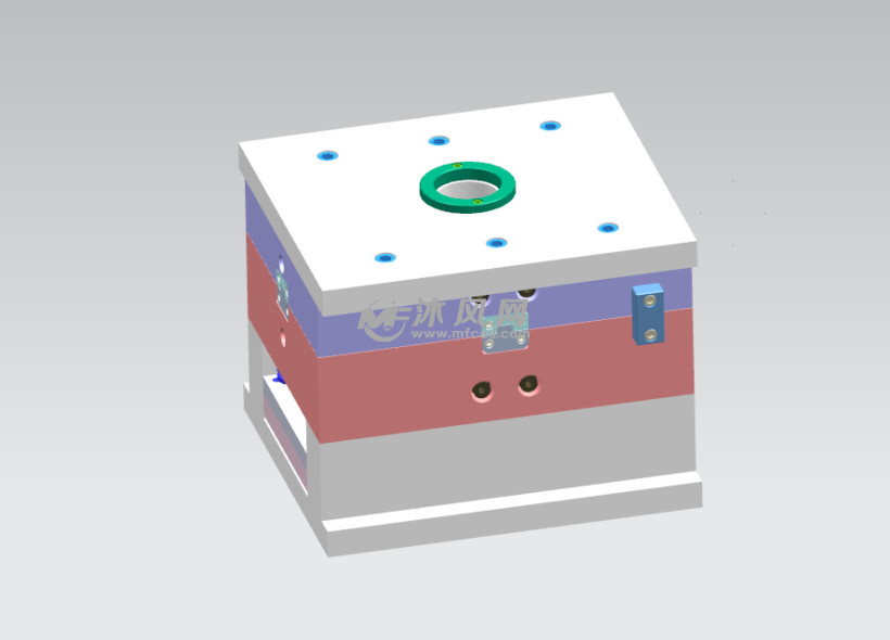 机壳端盖板模具