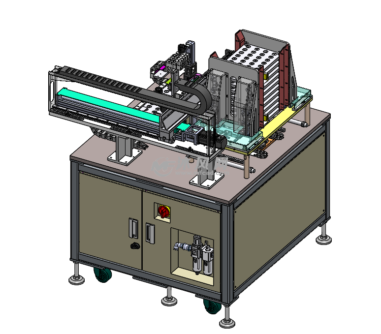 tray 自动上料机 - 通用设备图纸 - 沐风网