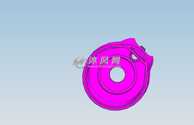 塑料连接套管滑块抽芯模具