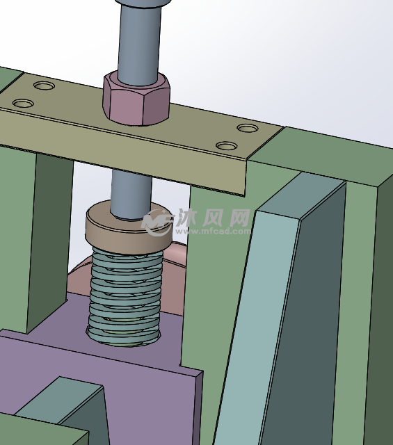 压紧缓冲矩形弹簧