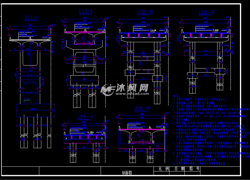 阜阳阜裕大桥图纸图片