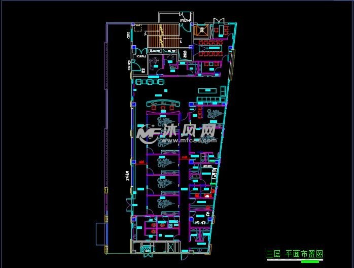 室效果圖本圖紙是口腔診所水電裝飾施工圖 效果圖其中包括頂面佈置圖